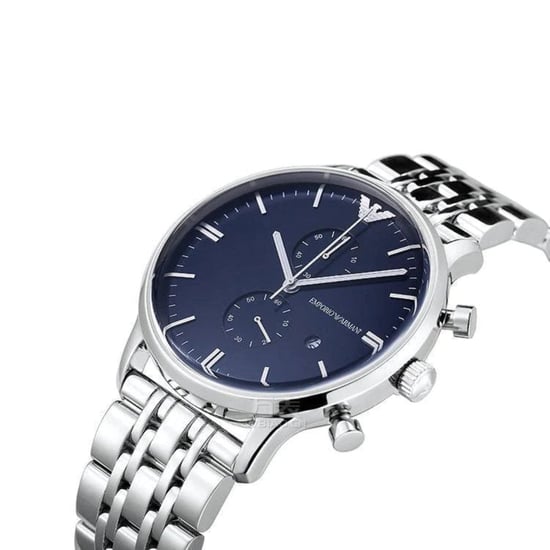 Emporio Armani AR80013 Blauw Wijzerplaat Chronograaf Herenhorloge - Image 3