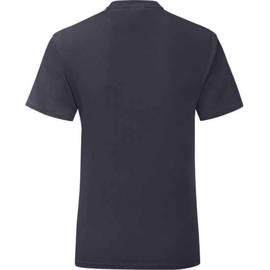 Fruit of the Loom Iconisch T-shirt voor heren (set van 5) (Deep Navy) - Image 2