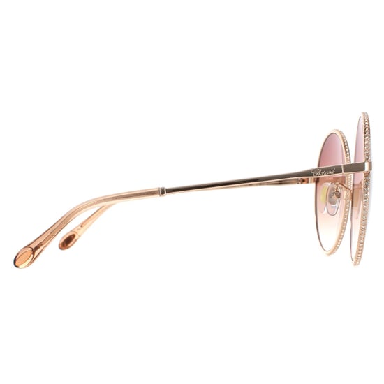 Chopard Round Womens Shiny Copper Gold Brown Gradient SCHF11V