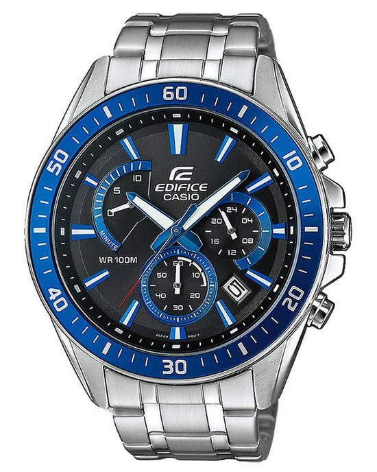 Casio Edifice Heren Zilveren Horloge EFR-552D-1A2VUEF - Image 1