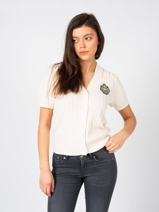 Fila Cardigan Trap Vrouw beige - Image 3