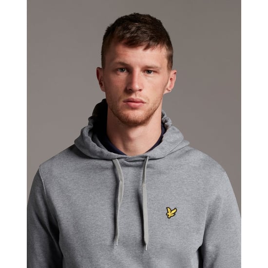 Lyle & Scott Pullover Hoodie in grijs - Image 4