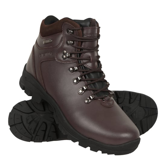 Mountain Warehouse Heren Latitude II Extreme Leather Waterdichte Wandelschoenen (Bruin) - Image 4
