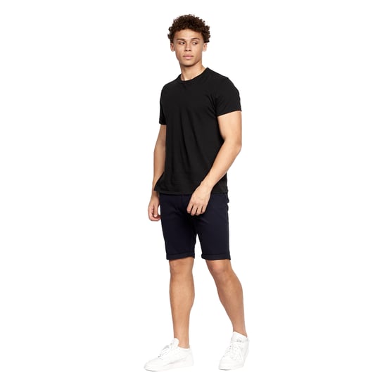 Crosshatch Heren Sinwood Chino Shorts (Marineblauw) - Image 5