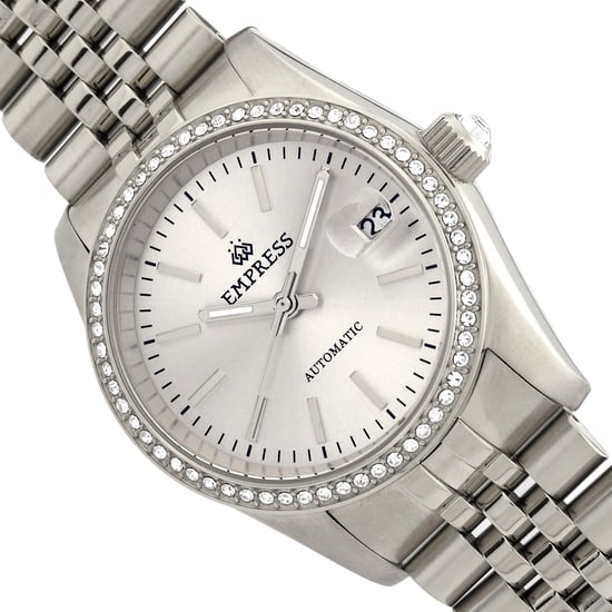 Empress Constance Automatic Bracelet Watch w/Date