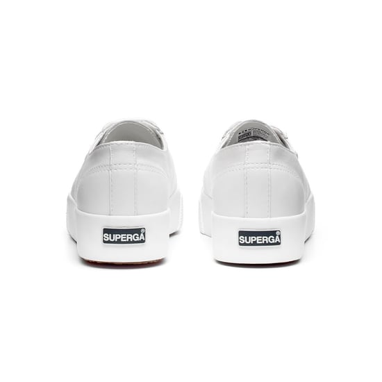 Superga Volwassen unisex 2730 nappaleer sportschoenen (Optisch Wit) - Image 2