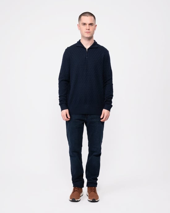 Ted Baker Kurnle Heren Lange Mouwen T Trui met Funnel Neck - Image 3
