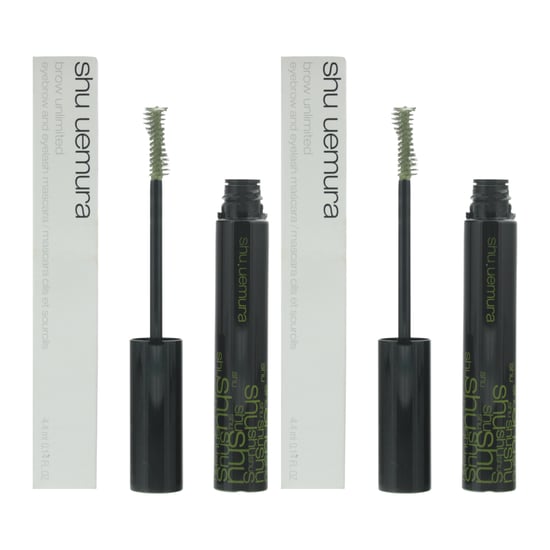 Shu Uemura Brow Unlimited Eyebrow + Eyelash Mascara 4.4ml - Mystic Green x 2
