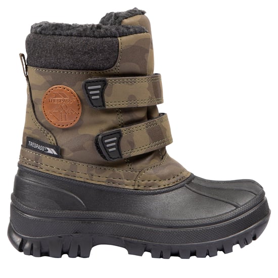 Trespass Toddler Alex Snow Boots (Green)