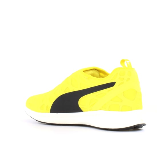 Puma Disc Sleeve Ignite Foam Yellow Textile Slip On Mens Trainers 360946 04