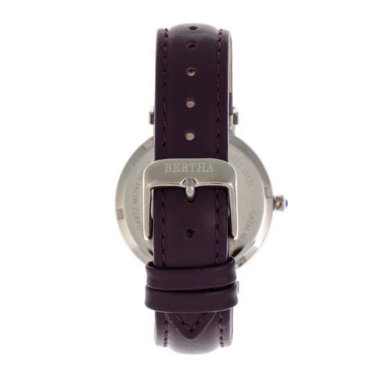 Bertha Emily Moeder-van-Parels Leren Horloge - Image 2