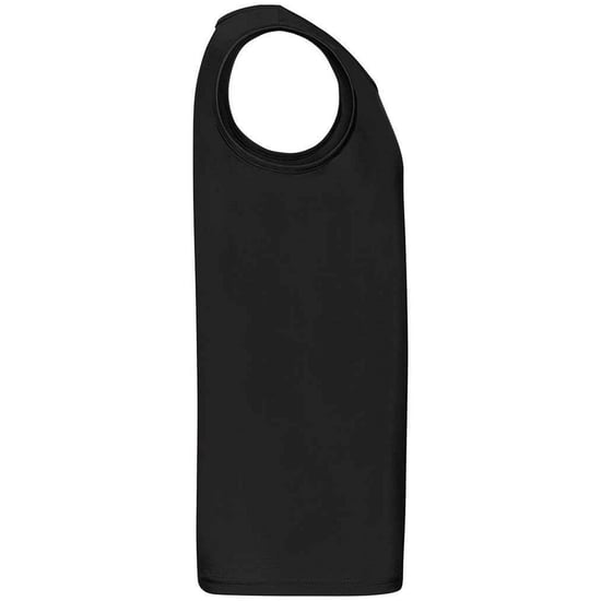 Fruit of the Loom Heren sportvest top (Zwart) - Image 3