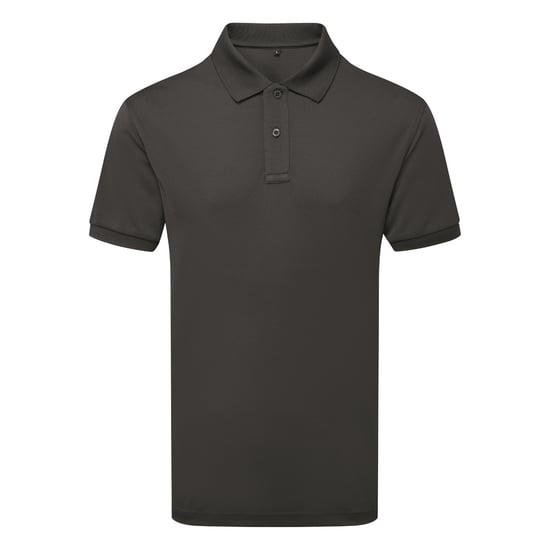 Asquith & Fox Heren Glacier Tech Poloshirt (Houtskool) - Image 1