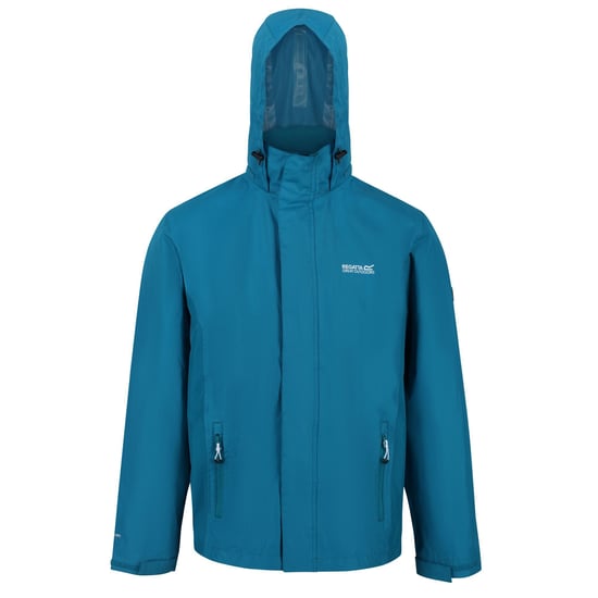 Regatta Groot Buiten Mens Klassieker Matte Kap Waterdicht Jasje (Olympic Teal/Gulfstream) - Image 1