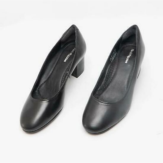 Hush Puppies Dames/Dames Anna Leren Hofschoen (Zwart) - Image 5