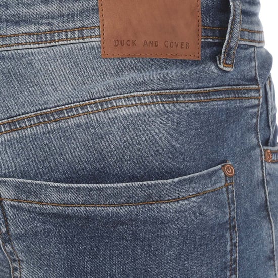 Heren Duck en Cover Zeki Denim Short in Denim - Image 3