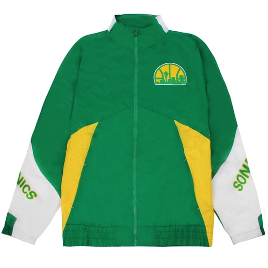 Mitchell & Ness Seattle Supersonics Mens Windbreaker Jacket
