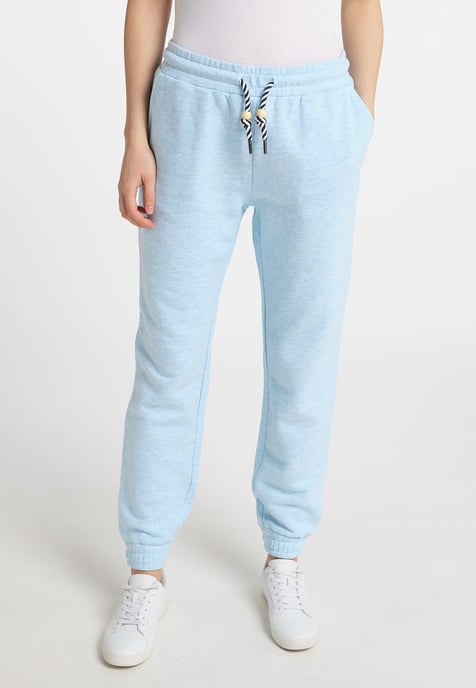 Schmuddelwedda Sweatpants Dames aqua melange - Image 2
