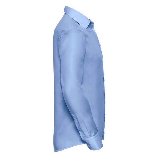 Russell Heren Ultimate Non-Iron Getailleerde Formele Overhemd met Lange Mouwen (Heldere lucht) - Image 3