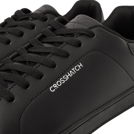 Crosshatch Heren Judas Trainers (Zwart) - Image 3