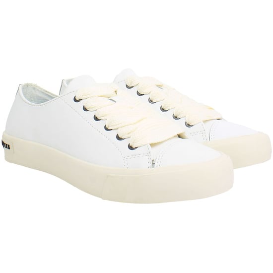 Seavees Crosby Dames Witte Plimsolls - Image 2