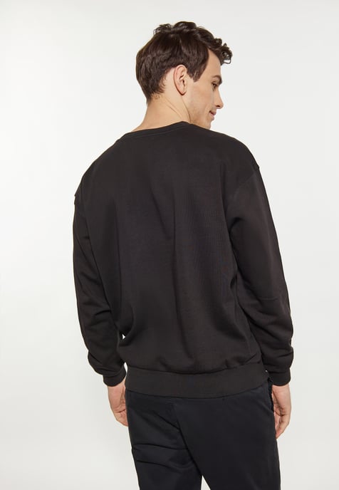 Mo Sweatshirt Heren zwart - Image 5