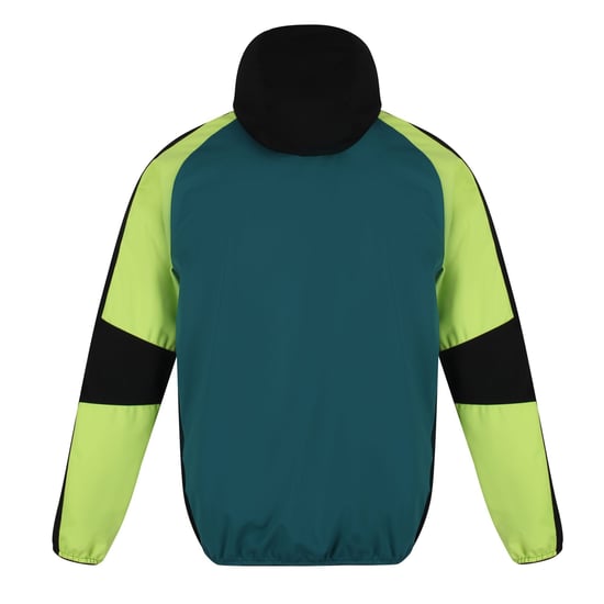 Regatta Heren Tarvos V Soft Shell Jas (Helder kiwi/Pacifisch groen) - Image 2