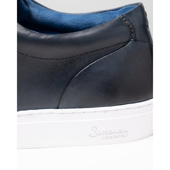Oliver Sweeney Hayle Antiqued Calf Leather Mens Trainers - Image 5