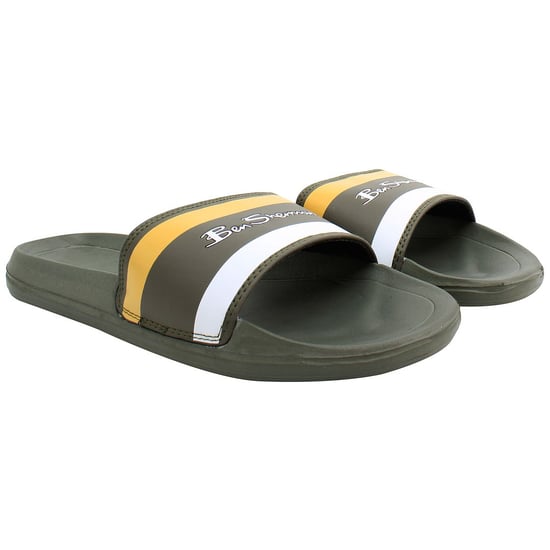 Ben Sherman Sidney Heren Groene Slippers - Image 2