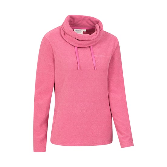 Mountain Warehouse Dames Hebridean Cowl Neck Fleece Top (Donkerroze) - Image 5