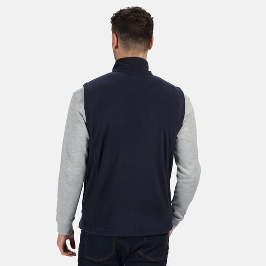 Regatta Mens Micro Fleece Bodywarmer / Gilet (Dark Navy)