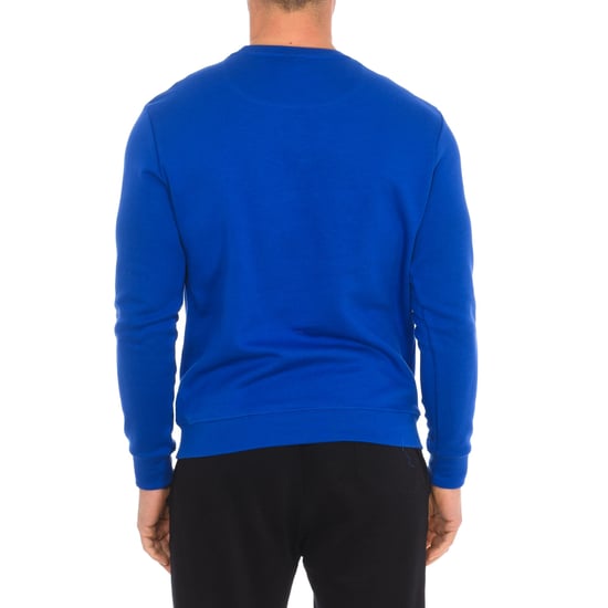 Heren sweatshirt met lange mouwen en ronde hals 9024170 - Image 3