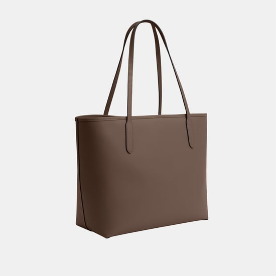 City Tote in Double Face Leather Bag - Image 2