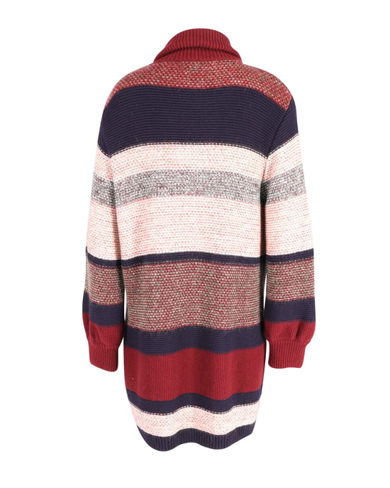 Chloé Gestreepte Cardigan in Multicolor Mohair - Image 3