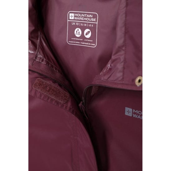 Mountain Warehouse Pakka Waterdichte Jas voor kinderen/Kinderen (Donkerpaars) - Image 6