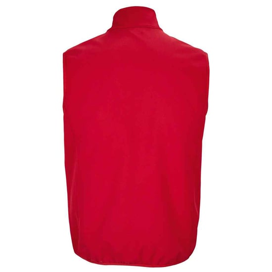 SOLS Heren Falcon Softshell Bodywarmer met rits (Peperrood) - Image 2