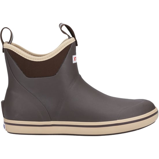 Xtratuf Enkellaars Rubber Chocolate/Tan Wellington Laarzen - Image 5