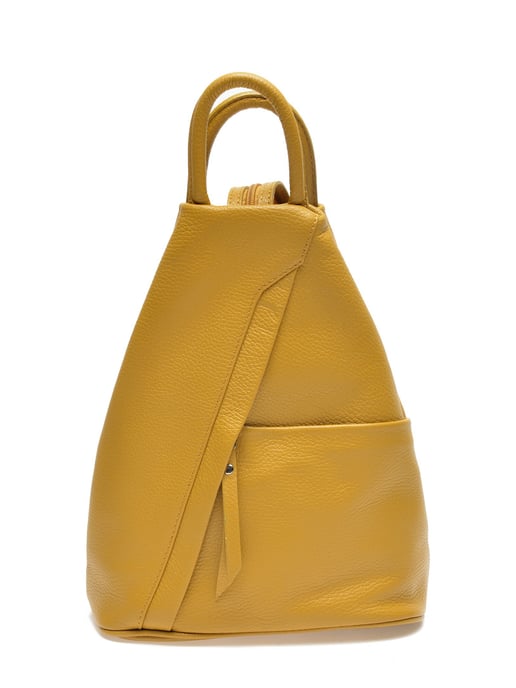 Carla Ferreri SS22 CF 1625 Mosterd Rundleer Tas - Image 1