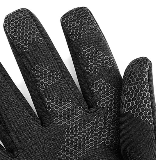 Beechfield Unisex Adults Softshell Sports Tech Gloves (Black)
