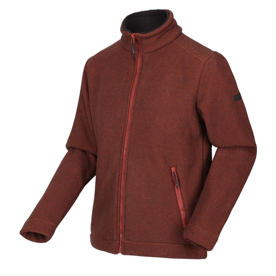Regatta Mens Garrian II Full Zip Fleece Jacket (Burnt Henna)
