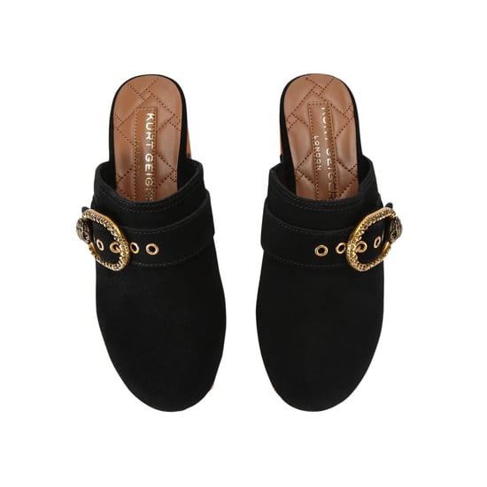 Kurt Geiger London Suede Mayfair Clog Sandals