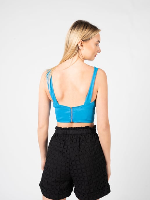 Pinko Top Rottofreno Vrouw blauw - Image 4