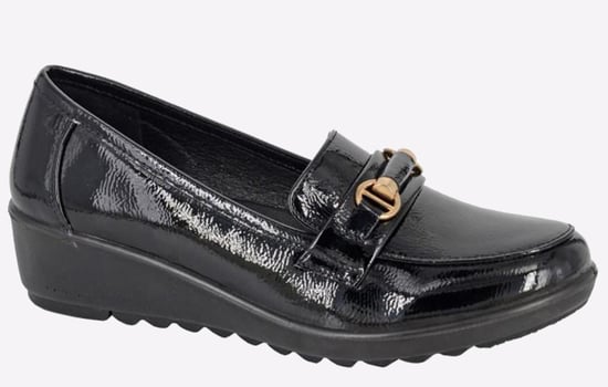 Boulevard Edmonton Wedge Loafers Womens - Image 1