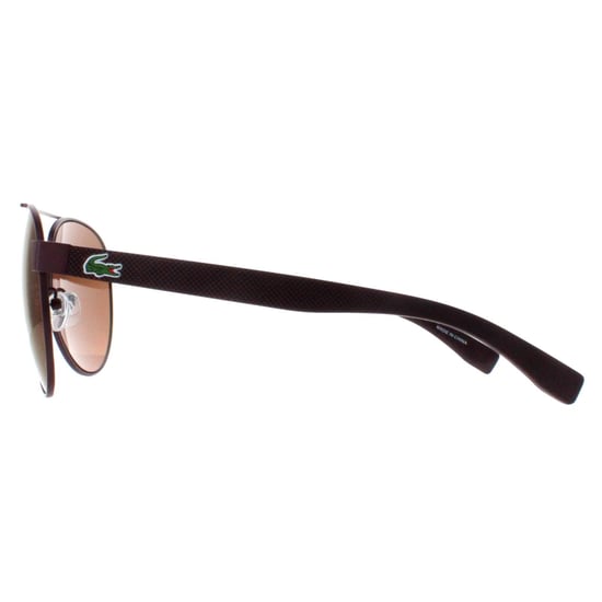 Lacoste Aviator Unisex Matte Red Brown L185S