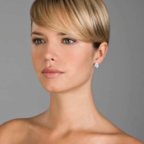 Orphelia Dames 925 Sterling Zilveren Stud Oorbellen - Zilver ZO-5008 - Image 3