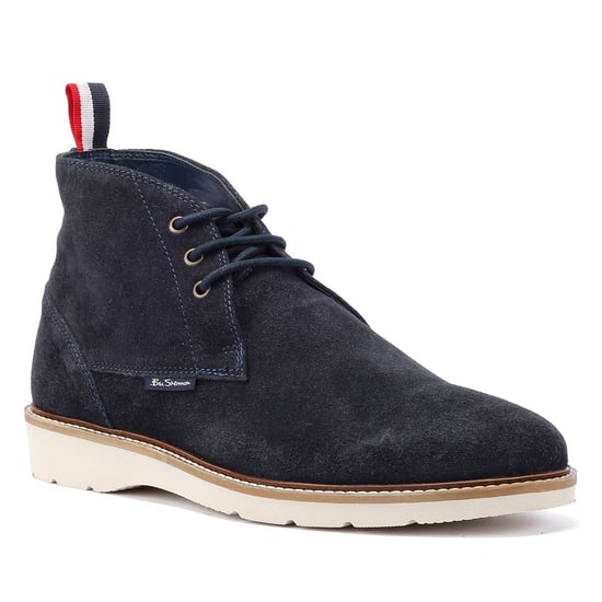 Ben Sherman Hampton Suede Herenlaarzen Navy - Image 2