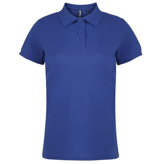 Asquith & Fox Dames/dames Poloshirt met korte mouwen en effen mouwen (Koninklijk) - Image 1