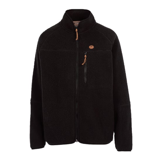 Trespass Dames/Dames Quake Leren Biezen Fleece Jas (Zwart) - Image 1