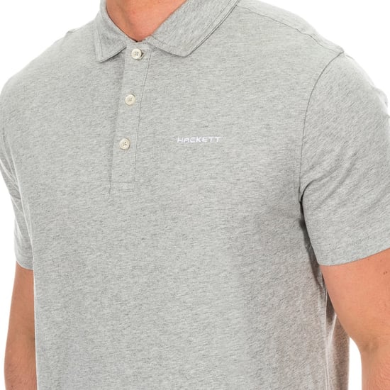 Men's short-sleeved polo shirt with lapel collar HMX1004E