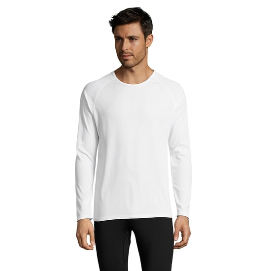 SOLS Heren Sportief T-Shirt met lange mouwen (Wit) - Image 5